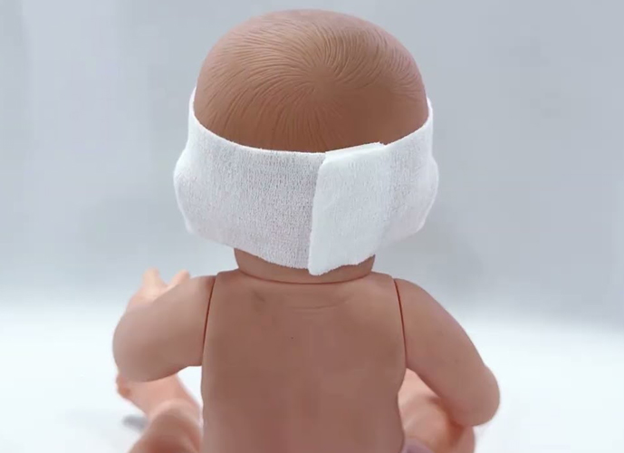 Máscara de olho de bebê