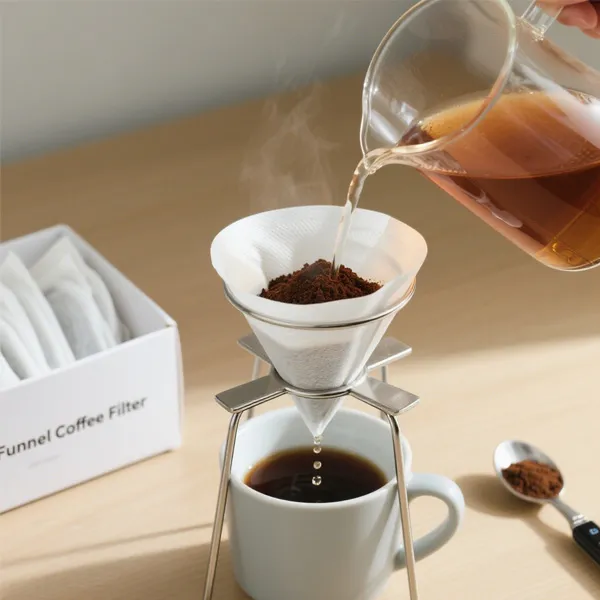 Aplicações de tecido não tecido de filtro de café